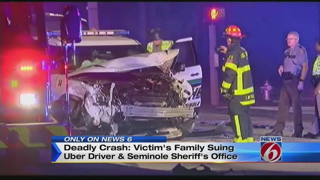 Crash victim's family sues Uber driver, Seminole County Sheriff's Office