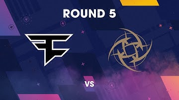 BLAST Pro Series Lisbon 2018 – Round 5: FaZe Clan vs. NiP