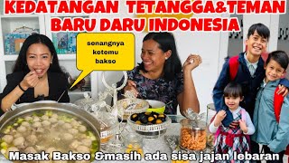 KESEHARIANKU NGANTAR SEKOLAH&KEDATANGAN TETANGGA BARU DARI INDONESIA MAKAN BAKSO DAN SISA LEBARAN