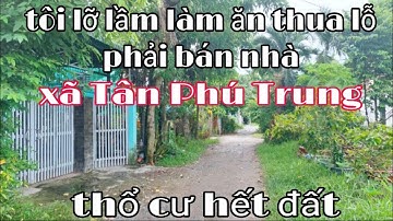 Nhà đất Củ Chi giá rẻ, bán mẫu nhà cấp 4, có 100% thổ cư, ấp bến đò 1