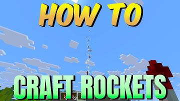 How to Craft a Rocket in Minecraft (Fireworks Guide)