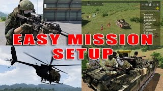 ARMA 3 - Easiest Way To Make Missions (Fun Ops) Online For Friends
