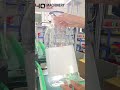 edible oil wrap around label applicator for square container|YQ 1 gallon bottle labeling system