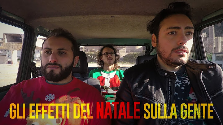 Gli EFFETTI del NATALE sulla GENTE