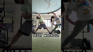 HIIT workout… slow and steady wins the race #trending #youtubeshorts #hiitworkout #workoutvideo