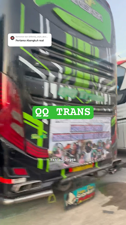 WAKTU ITU DIBATIK JAWON ADA QQ TRANS🤣 #busmania #mobilbasuri #basuri #basuribussid #automobile