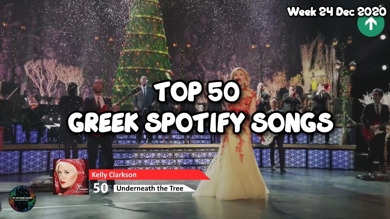 TOP 50 Spotify Greek Music Charts | 24 Dec 2020