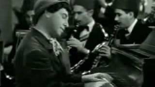 Chico Marx playing piano in "A Night At Casablanca"