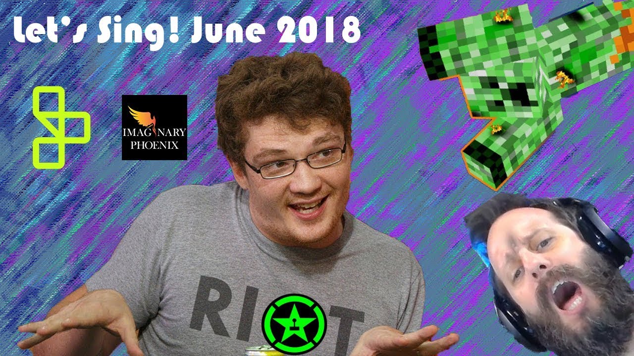 Let's Sing! June 2018 (Achievement Hunter Let's Play) YouTube
