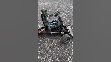 DIY Robot Drives RC Car – Fully Controls Steering, Brake, Throttle, and Gear Shift #diy #robotRC