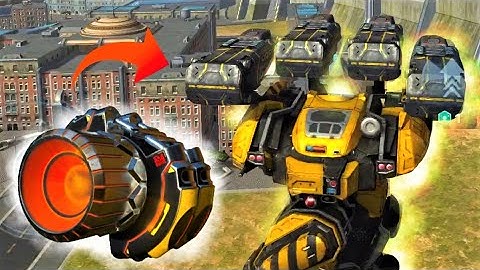 [WR] Behemoth Avalanche with Jump Unit Module  / War Robots Test Server