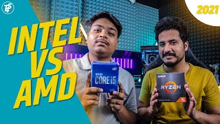 Intel VS AMD in India 2021 Which CPU should you choose & buy ? Discussion with @Tech Dreams ? Hindi