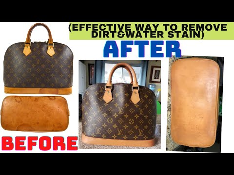 3 Simple Steps To Remove Dirt and Water Stains on Louis Vuitton's Vachetta  Leather - BagAddicts Anonymous