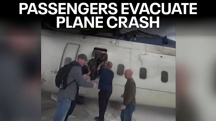 Toronto plane crash: Passenger recounts his experience