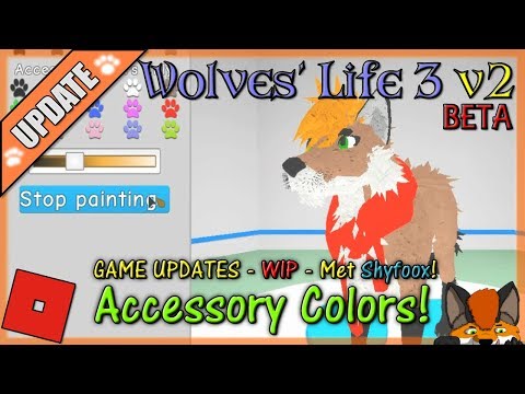 Roblox Wolves Life 3 8 Hd Youtube - roblox wolves life 3 v2 beta fan art 17 hd