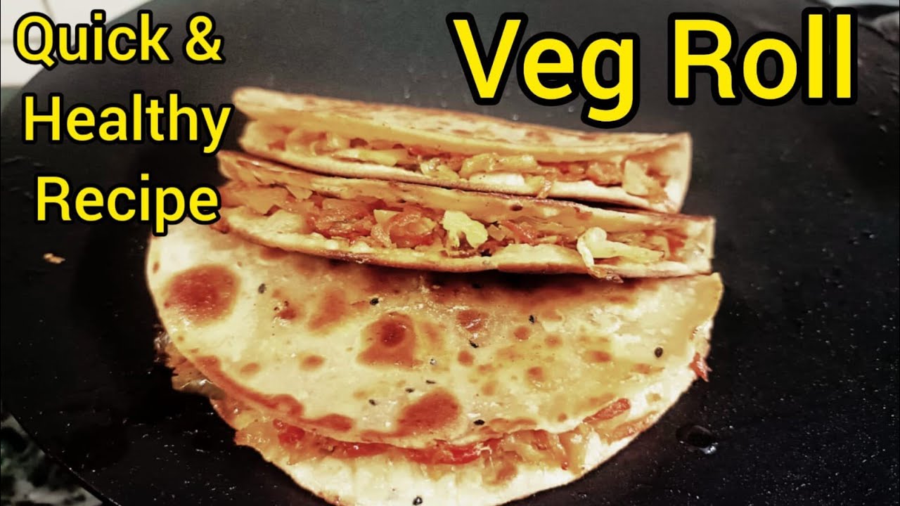 Veg Roll Recipe// स्वादिष्ट और झटपट बन जाने वाला वेज रोल//street style ...