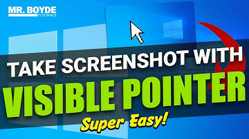 How to Take a Screenshot with a Visible Mouse Cursor in Windows 10