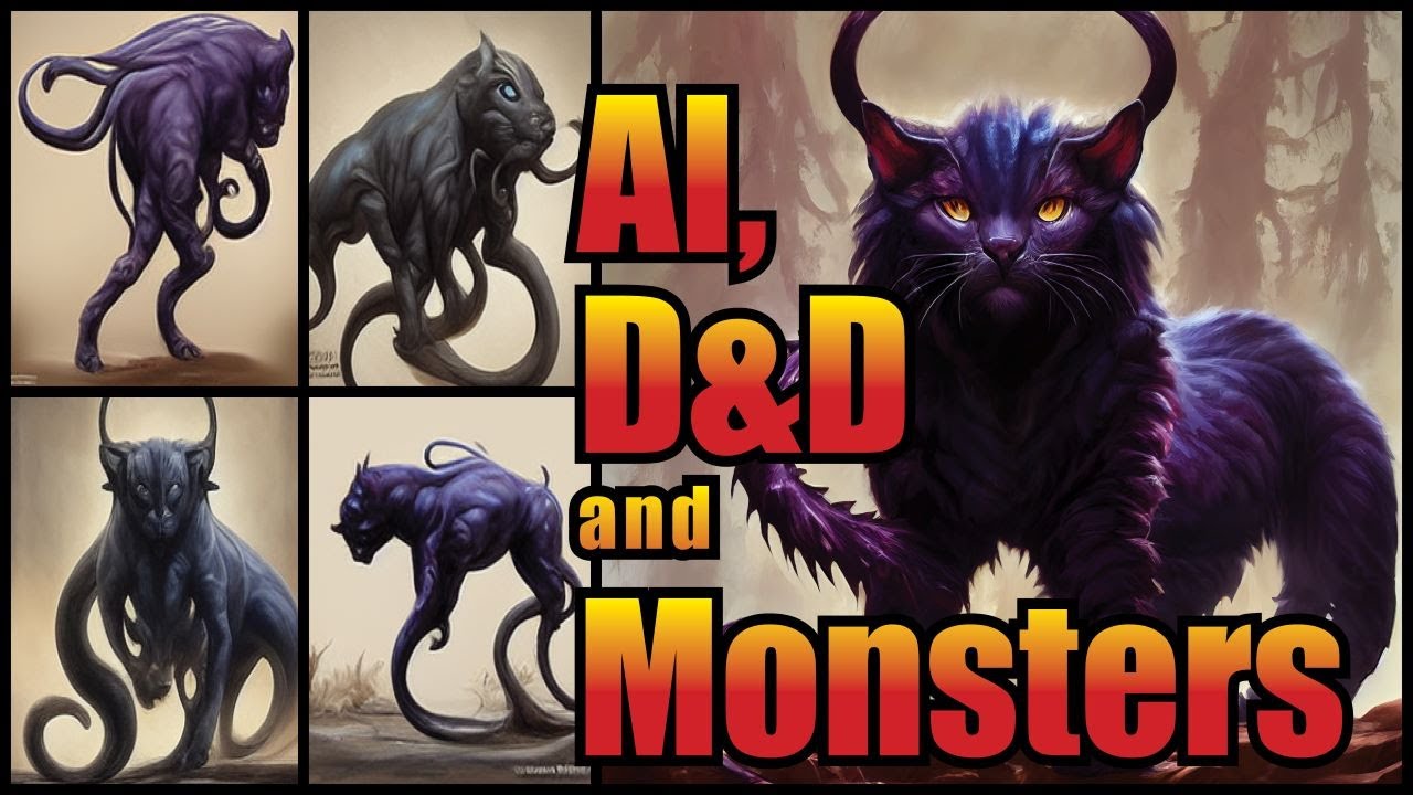 AI Generated D&D: Monsters - Cait Sith - YouTube