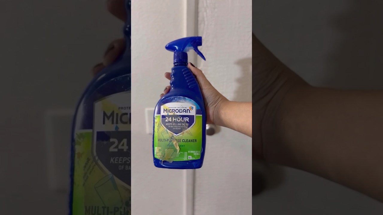 DISINFECTING THE HOUSE WHILE SICK 