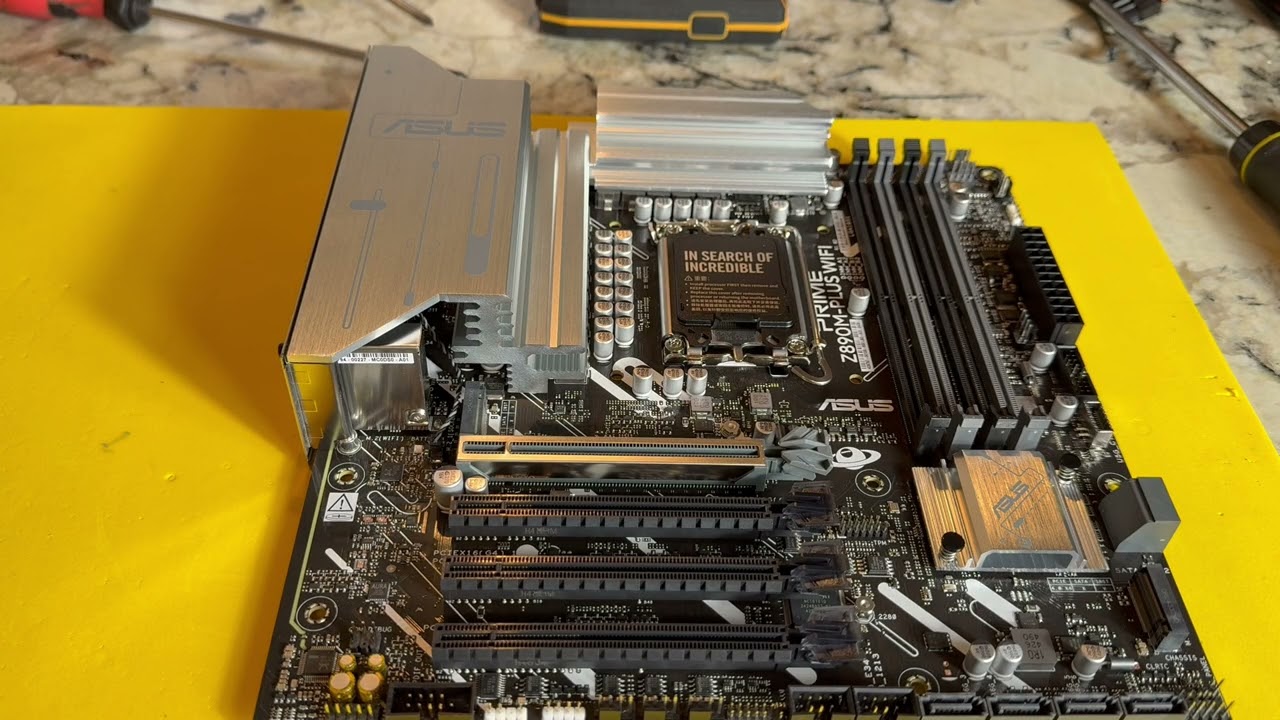 Unboxing: Asus Prime Z890m Plus WiFi motherboard, overview of