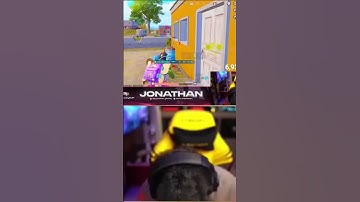 JONATHAN QUICK 1V4 HACKER OR WOTT ☠️  #jonathan #bgmi #gaming
