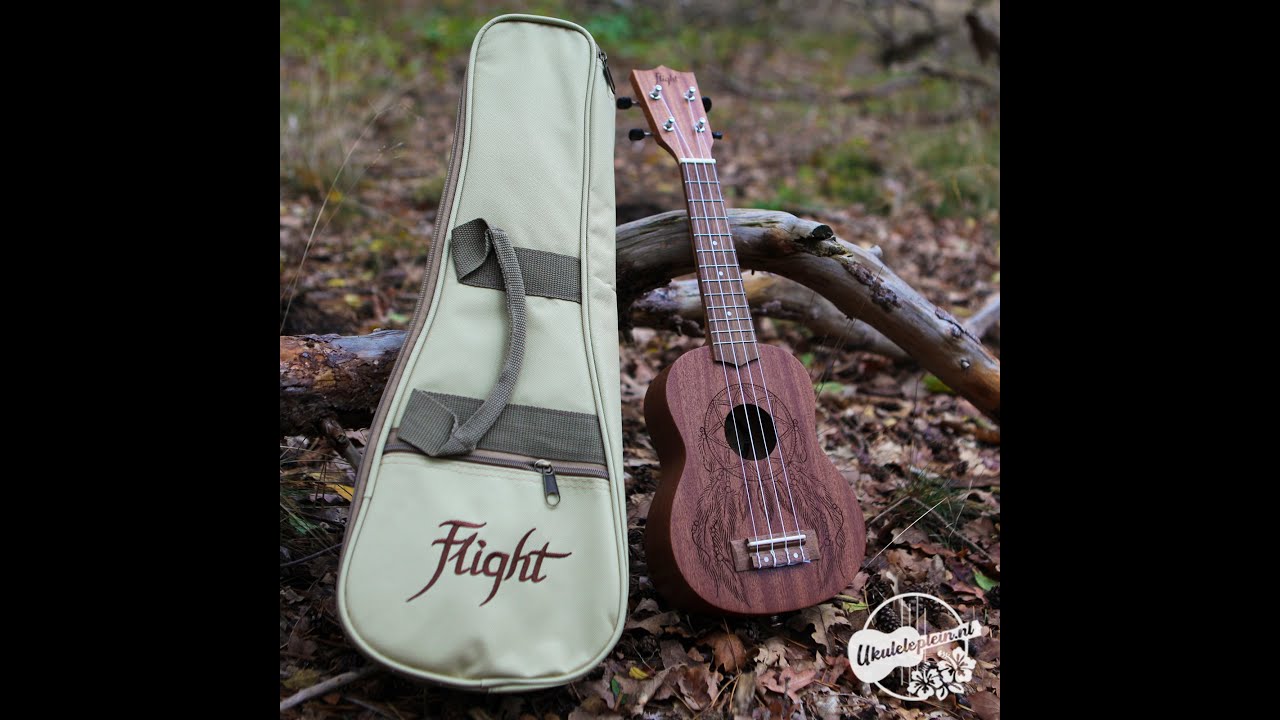 Acheter FLIGHT NUS350-DC UKULELE SOPRANO SAPELLI DREAMCATCHER Housse | Music Privilège