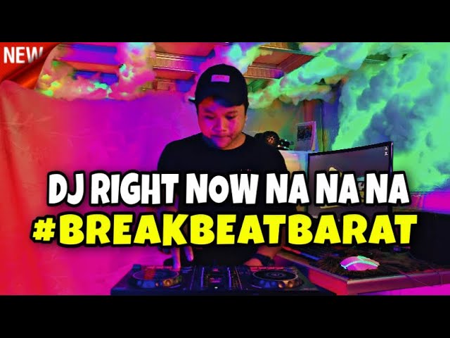 BREAKBEAT TERBARU ‼️ DJ RIGHT NOW NA NA NA BREAKBEAT PALING ENAK 2022 🔊 class=