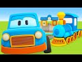 Car cartoons for kids & Street vehicles cartoon full episodes - Cars and trains for kids