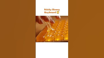 Stickiest Honeycomb Keyboard!! | Satisfying ASMR Sounds | Relaxing Keyboard Experience