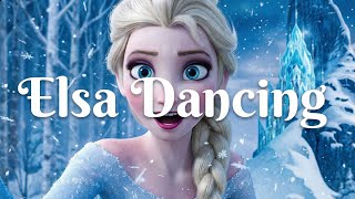 Elsa dancing — different trends 💃🏻🩵