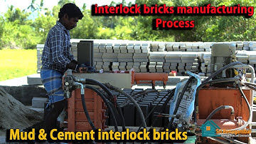 Mud & cement interlock bricks | best quality | Interlock bricks manufacturer @ Arni | Tiruvannamalai