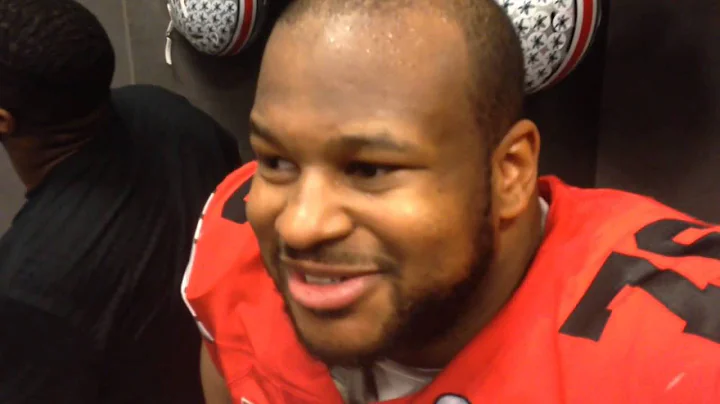 Ohio State senior right tackle Darryl Baldwin