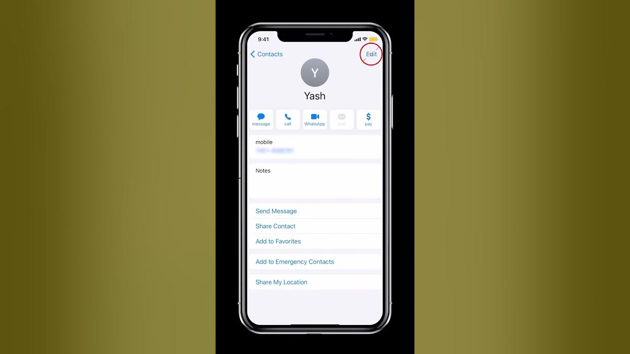 How to add nickname to contact on iphone ipad youtube