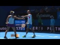 Heads up! Alexandr Dolgopolov shows off his footie skills