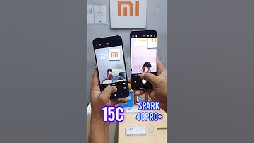 Xiaomi Redmi 15c Vs Tecno Spark 40 Pro+ Main Camera Test