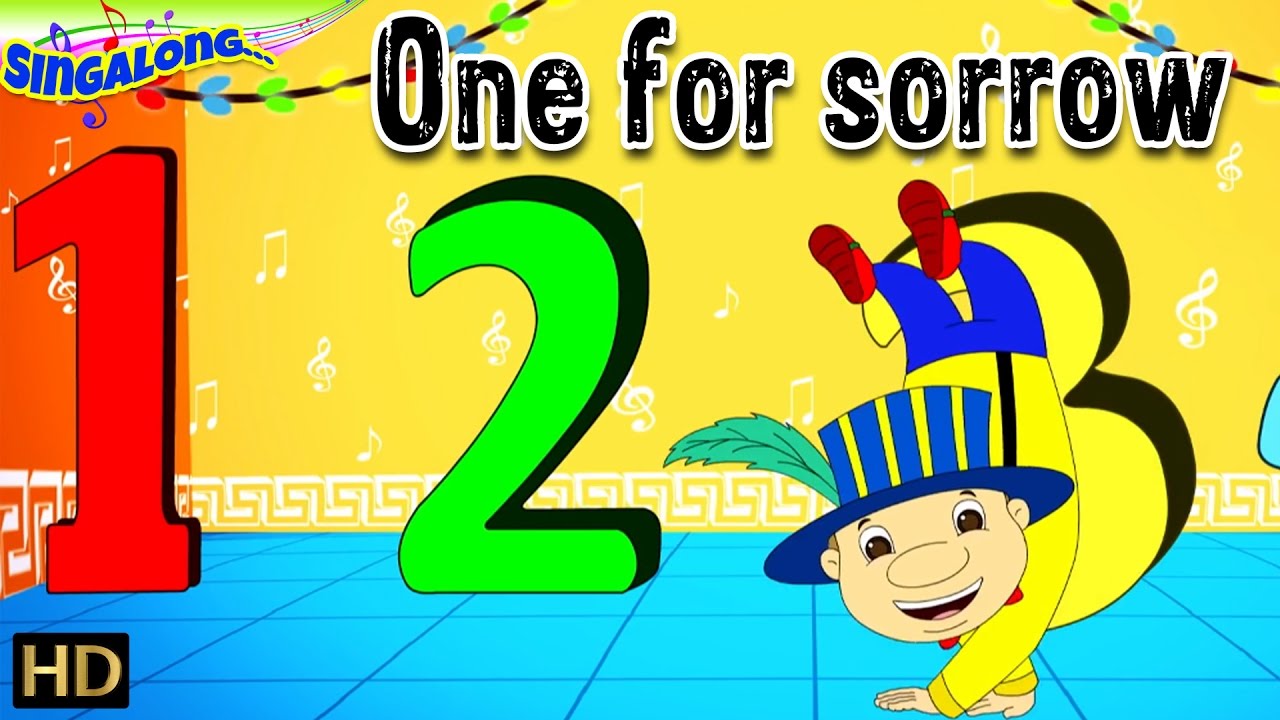 One For Sorrow (HD) Mambo Musical Style Nursery Rhymes Popular Kids Songs YouTube One For Sorrow (HD) Mambo Musical Style Nursery Rhymes Popular Kids Songs YouTube