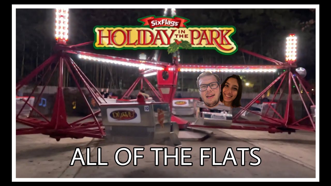 Can we ride every flat ride at Great Adventure? | 2022 HITP Vlog - YouTube