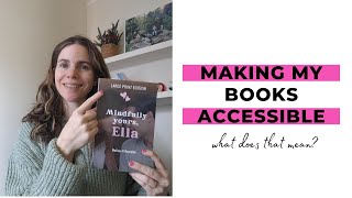 Accessibility in publishing #chronicillness friendly 