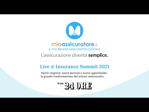 MioAssicuratore - Insurtech Summit 2021 Il Sole 24 Ore