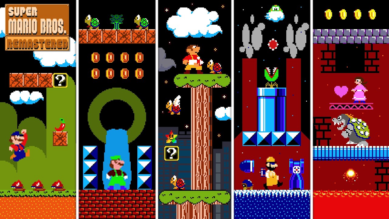Mario Arcade Pack for Super Mario Bros. Remastered! - YouTube