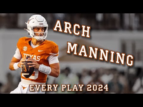 Arch Manning every play 2024