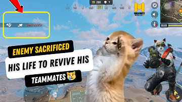 Enemy Sacrificed His Life To Revive His Teammates | Call of Duty Mobile Gameplay | CODMobile | CODM