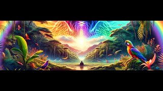 Isochronic-Binaural Waves | Rainbow Colors of the Amazon Jungle