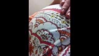 Mochi Squirming Inside My Tummy.