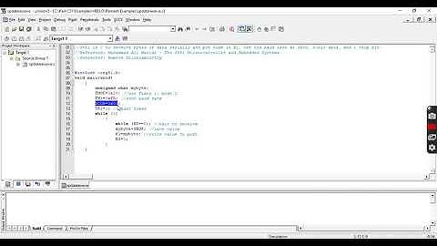 8051 Receiving Data via Serial Port