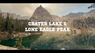 Crater Lake & Lone Eagle Peak Backpacking Trip (September 2025)