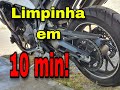 Como limpar e lubrificar a corrente da sua moto em 10 min - VStrom 650