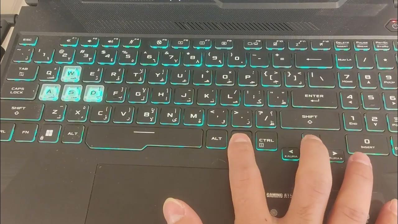 how-to-on-keyboard-light-or-backlight-asus-laptop-easy-youtube
