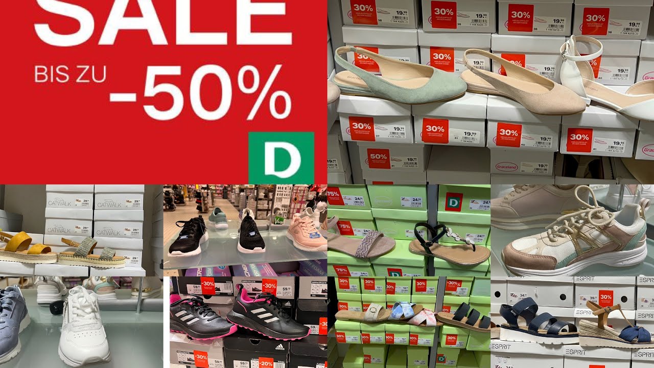 Deichmann 50 to 70% Sale On Summer Shoes & Top Deal on Snekers April ...