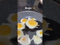 Only 2 eggs — but it looks like 9 #FoodHack #EggHack #CookingTrick #KitchenMagic